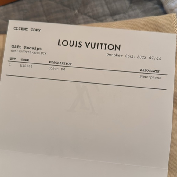 Louis Vuitton Damier Ebene Odeon PM - Picture 7 of 7